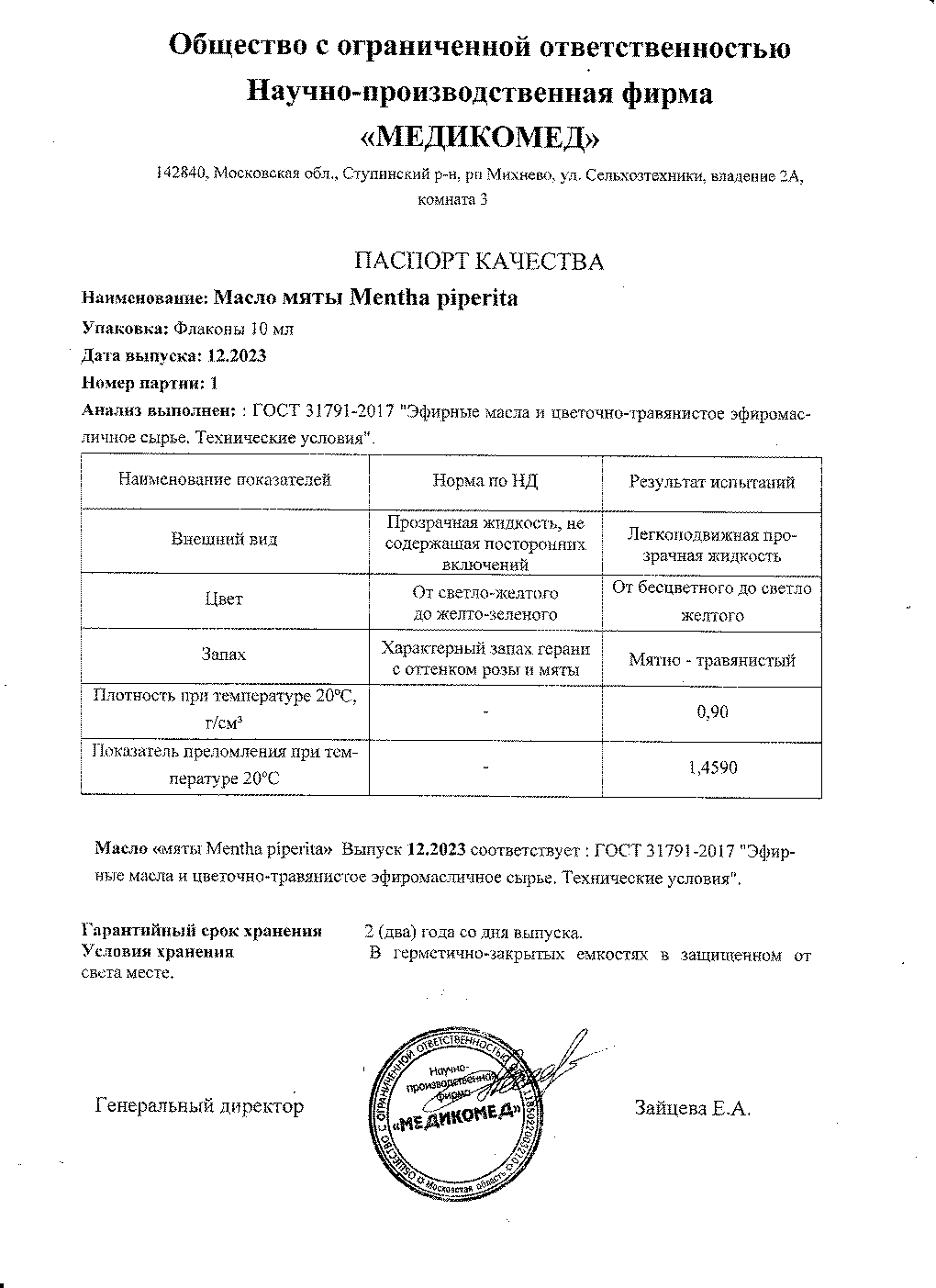 Паспорт №122023